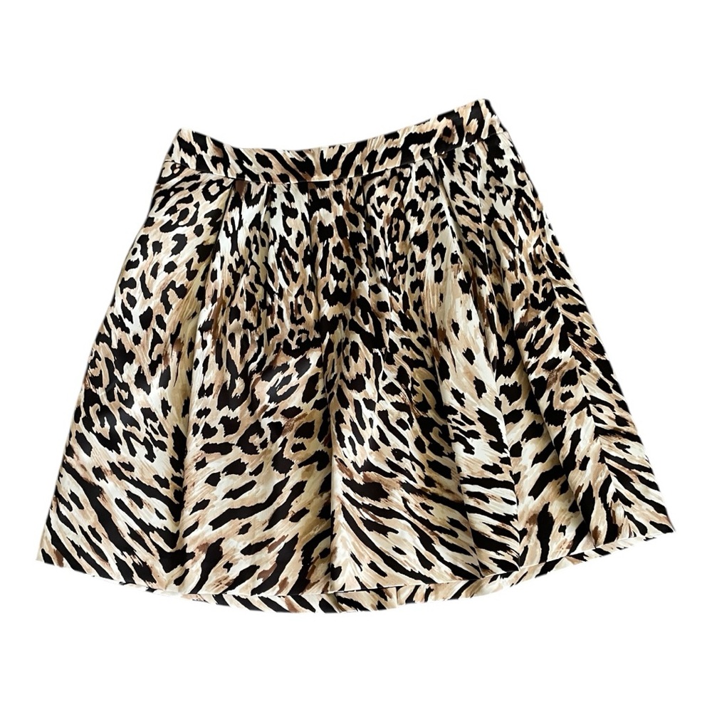 #165, White House Black Market Leopard Print Women's Skirt, size 10, worn once.